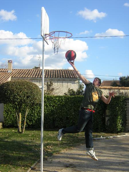 Moi o basket !!!!