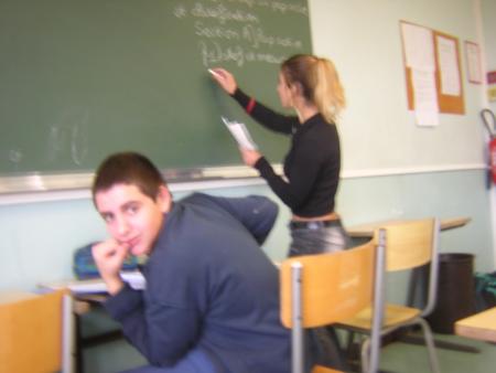 alor voila julie tu voulé une foto dan la perme